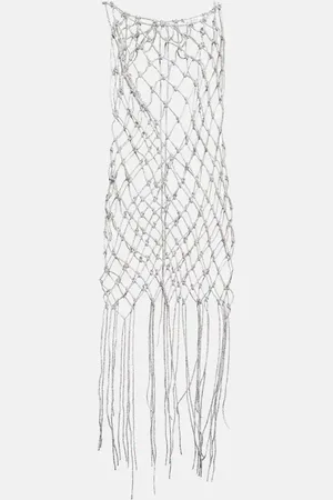 GIUSEPPE DI MORABITO Crystal-embellished minidress