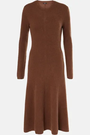 Joseph Cashmere-blend midi dress