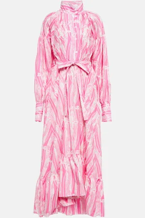 Patou Printed cotton maxi dress