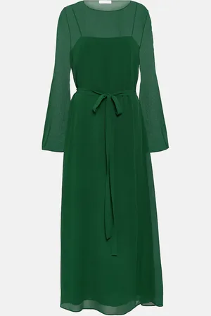 Chloé Silk midi dress