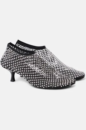CHRISTOPHER ESBER Minette embellished fishnet pumps