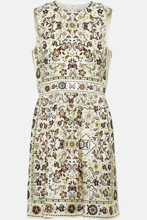 Tory Burch Printed silk minidress