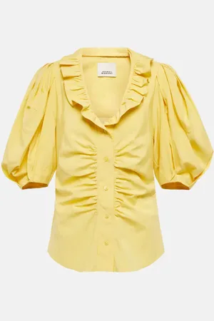 Isabel Marant Catalia silk and cotton blouse