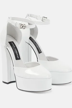 Dolce & Gabbana Sharon patent leather platform pumps