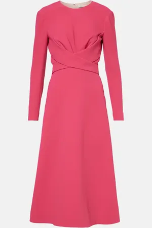 EMILIA WICKSTEAD Elta crÃªpe midi dress