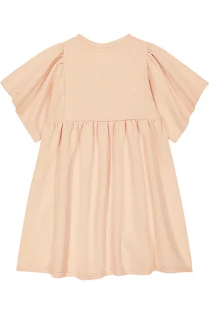 Chloé Ruffle-sleeve cotton dress