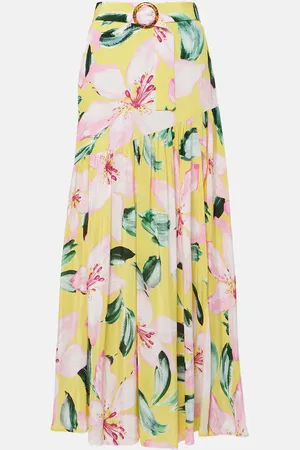 ALEXANDRA MIRO Tina floral maxi skirt