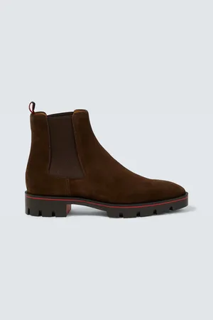 Christian Louboutin Alpinosol suede ankle boots