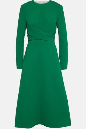 EMILIA WICKSTEAD Elta crÃªpe midi dress