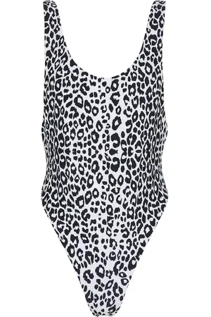 Reina Olga Funky leopard-print swimsuit