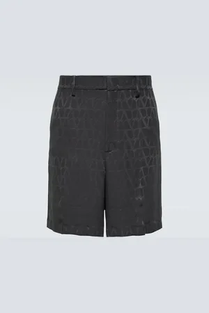 VALENTINO Toile Iconographe silk shorts