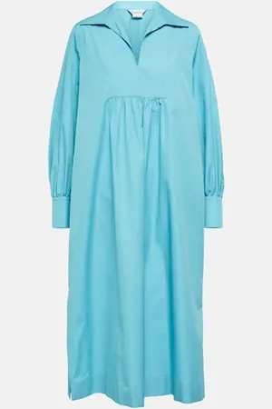Max Mara Nupar cotton poplin midi dress