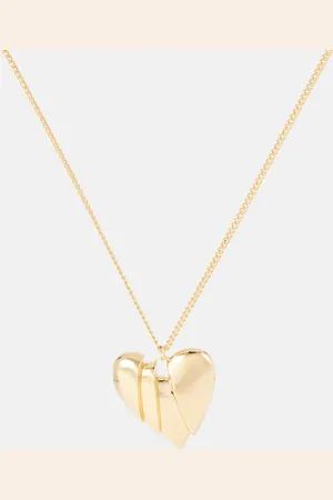 Amina Muaddi Heartbreaker pendant necklace