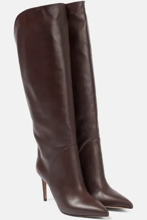 PARIS TEXAS Gaia 85 leather knee-high boots