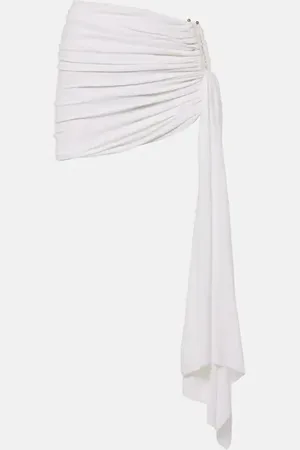 CHRISTOPHER ESBER Cutout ruched miniskirt