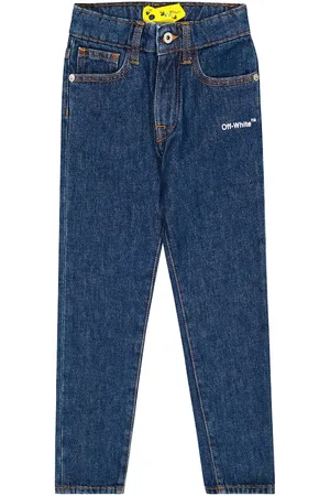 OFF-WHITE Printed slim jeans