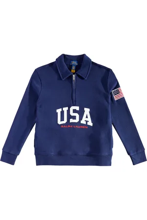 Ralph Lauren Printed cotton-blend jersey sweatshirt
