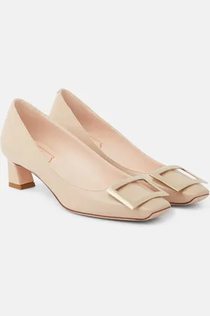 Roger Vivier Trompette 45 patent leather pumps