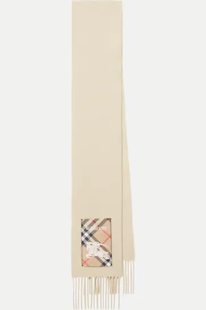 Burberry Logo cashmere scarf