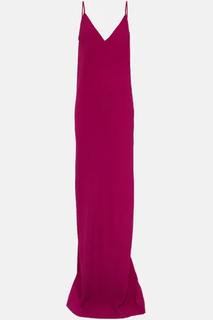 Rick Owens Silk-satin maxi dress