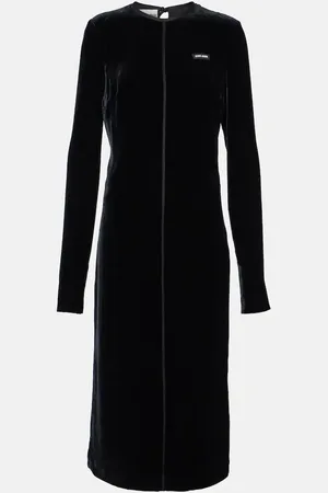 Miu Miu Satin midi dress