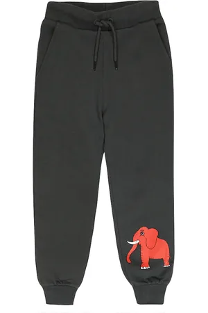 Mini Rodini Printed cotton sweatpants