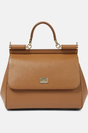 Dolce & Gabbana Sicily Medium leather shoulder bag