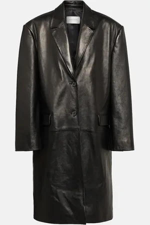 MAGDA BUTRYM Oversized leather coat