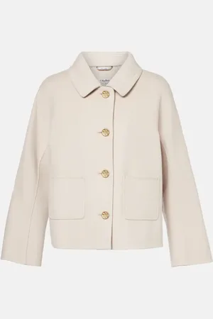Max Mara Sogno double-breasted virgin wool jacket
