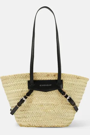 Givenchy Voyou Small raffia basket bag