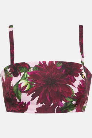 Oscar de la Renta Floral bralette