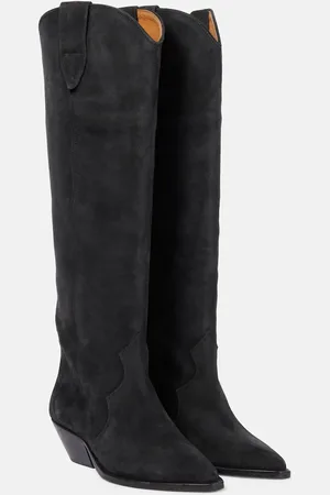 Isabel Marant Denvee suede knee-high boots