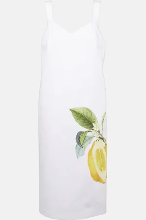 Sportmax Sesia printed cotton midi dress