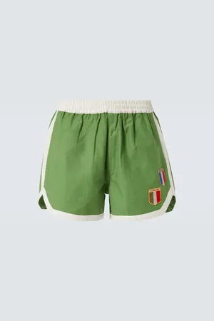 BODE Euro appliquÃ© cotton shorts