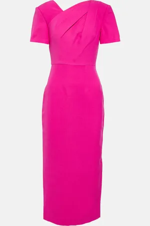 Roland Mouret Wool and silk midi dress