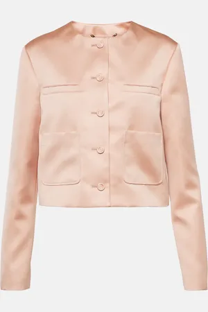 Altuzarra Bernadette satin blazer