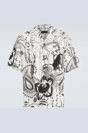 Alanui Oasis of Imagination bowling shirt