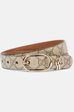 Gucci GG faux leather belt