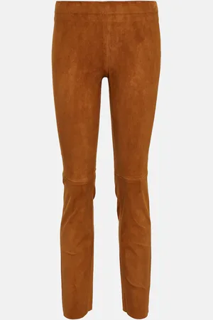Stouls Jacky slim suede pants