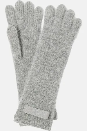 Jacquemus Les Gants Gros Grain wool-blend gloves