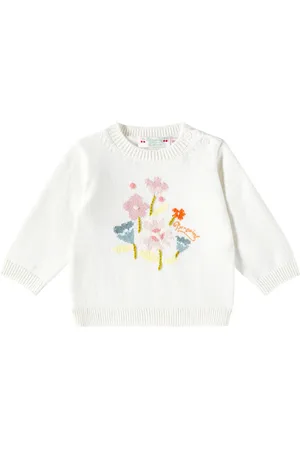 BONPOINT Baby Almire cotton and cashmere sweater