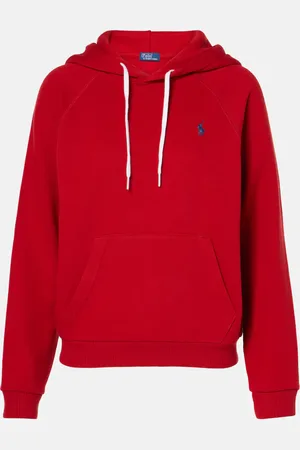 Ralph Lauren Cotton-blend fleece hoodie
