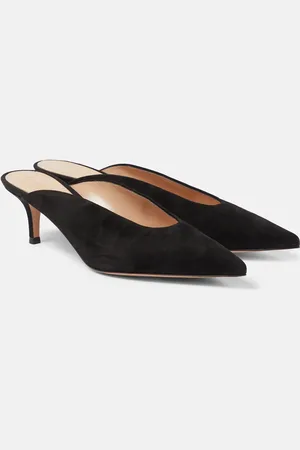 Gianvito Rossi Suede mules
