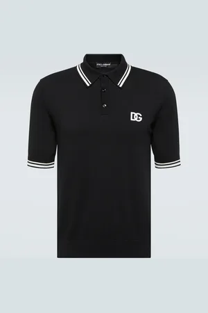 Dolce & Gabbana Logo cotton piquÃ© polo shirt