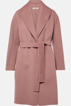 Max Mara Messi belted virgin wool coat