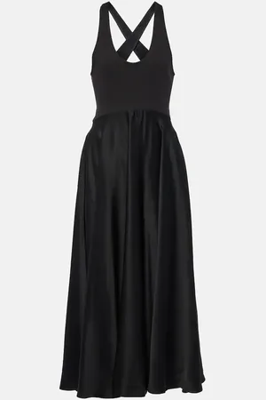 Alaïa Cotton-blend midi dress