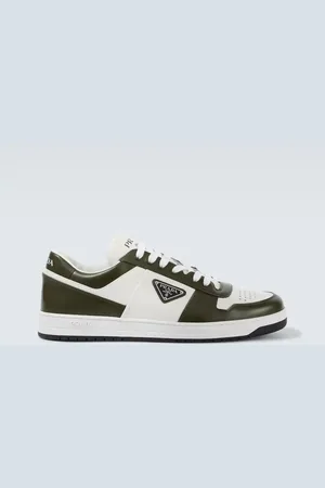 Prada Downtown leather sneakers