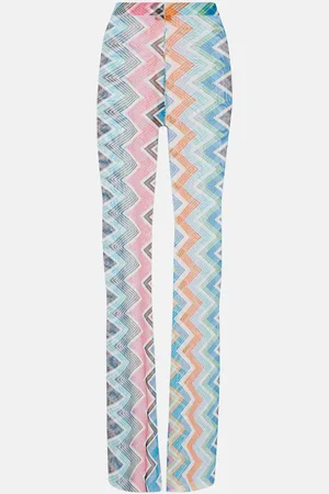Missoni Zig Zag high-rise flared pants
