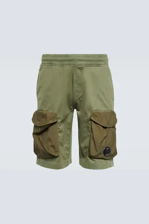 C.P. Company Cotton jersey cargo shorts