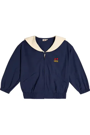 Jelly Mallow Cerise cotton jacket